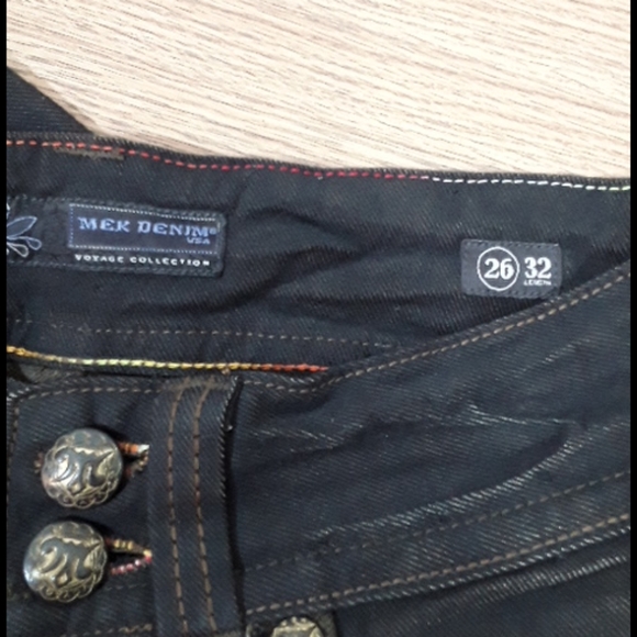 MEK denim voyage collection capri size 26 - Picture 3 of 8